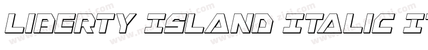 Liberty Island Italic Italic字体转换